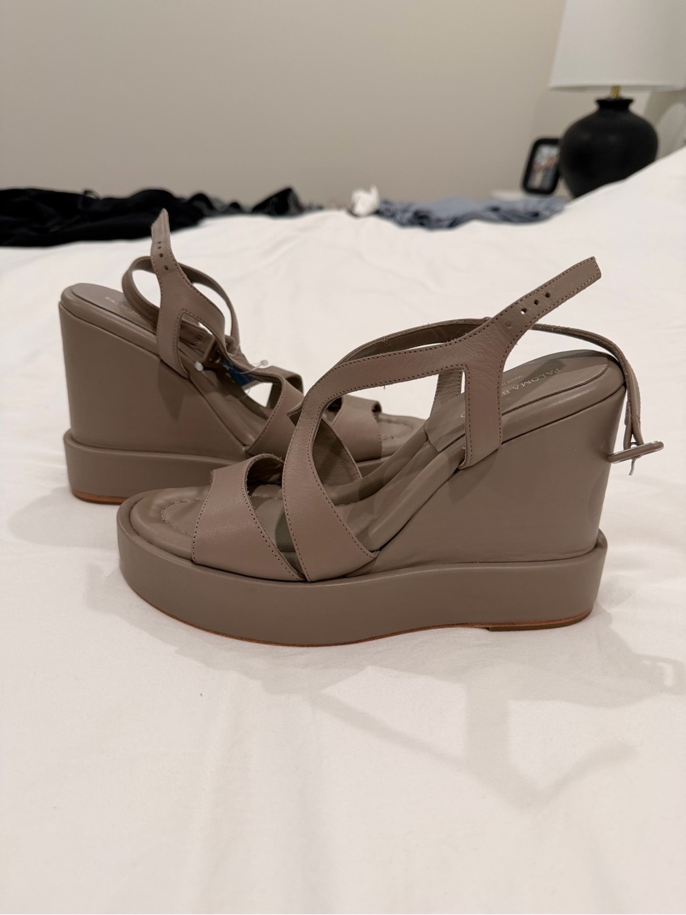 Paloma Barceló Platform Wedge Sandals